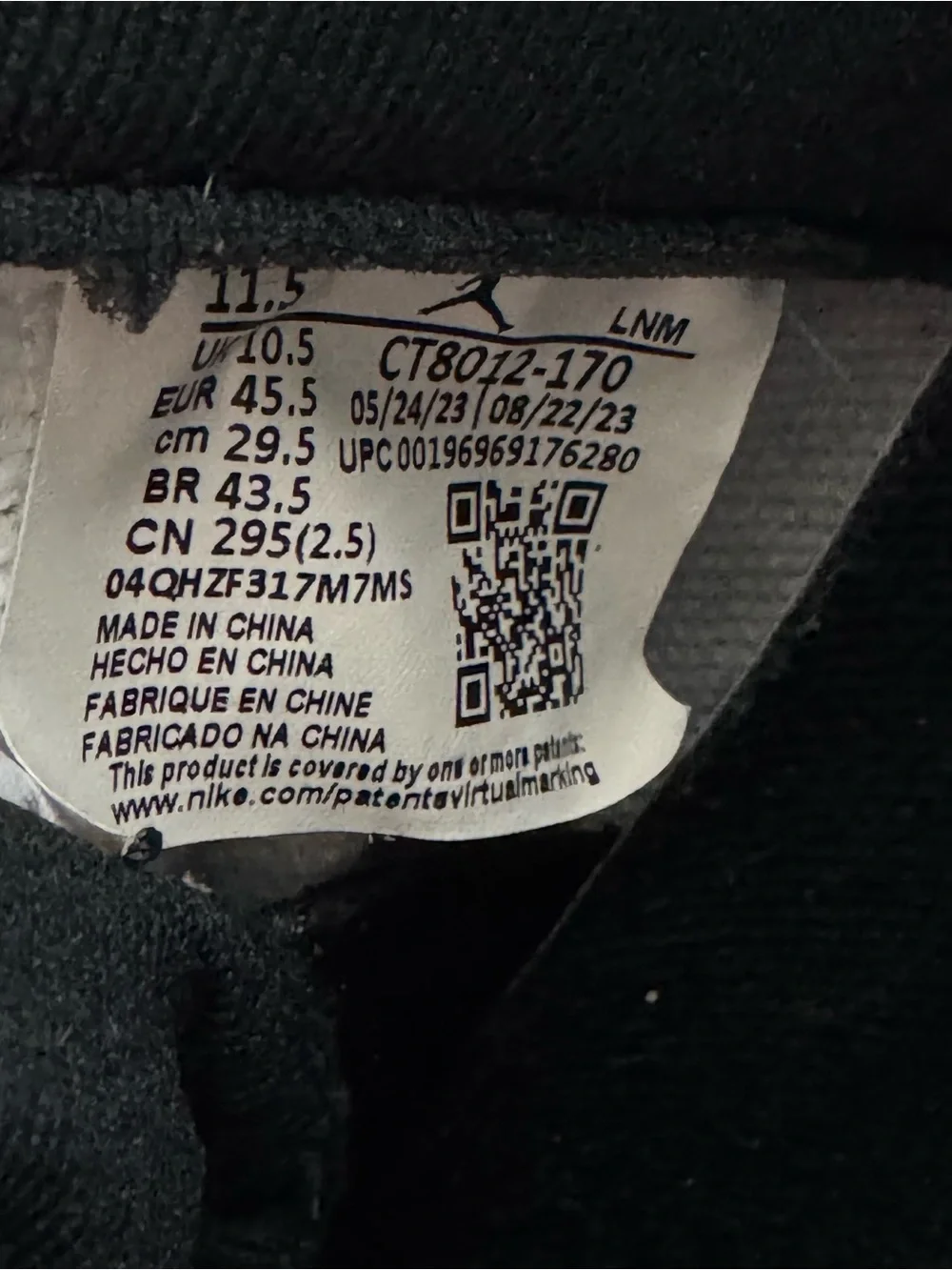 Size 11.5 - Air Jordan 11 Retro ‘DMP Gratitude’ 2023 - CT8012 170 Concord